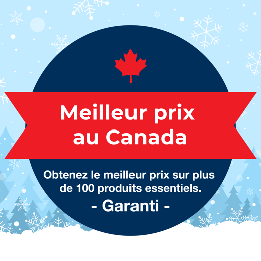 Meilleur prix au Canada