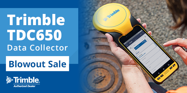 Trimble TDC650 Data Collector Blowout Sale