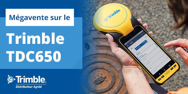 Mégavente sur le Trimble TDC650